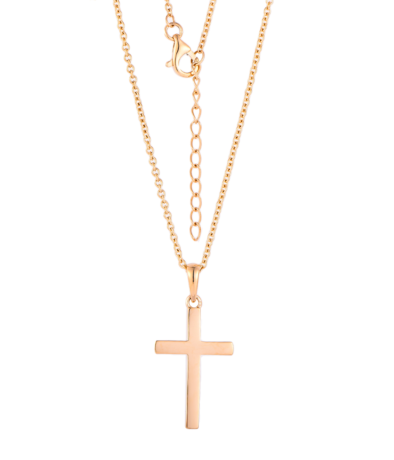 Rose Gold Cross Necklace Manufacturer