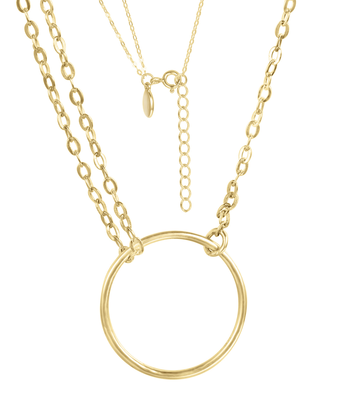Gold Hoop Necklace Manufacturer