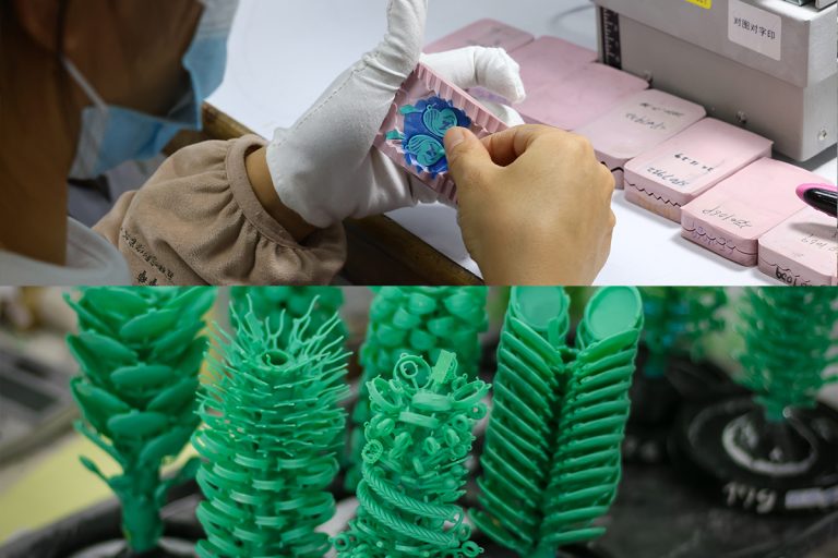 Jewelry Wax model of a ring used for casting