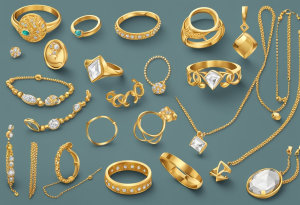 24K gold wedding jewelry set for special occasions