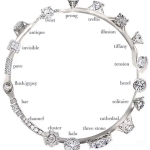 Ethical and affordable moissanite engagement ring styles available for custom order