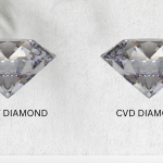 CVD diamonds and HPHT lab grown diamonds picture