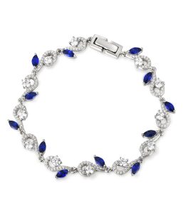 diamond bracelet secure box clasp closure BR01489A