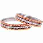 diamond wedding gold rings