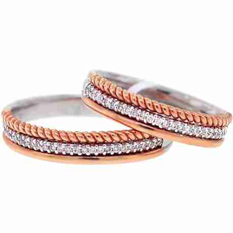 diamond wedding gold rings