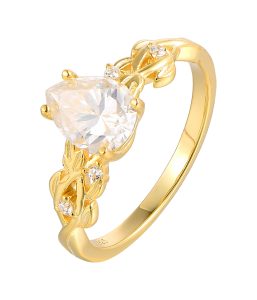 wholesale 18k gold engagement rings is sweatproof, ideal for your wedding.