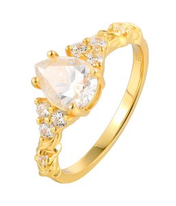wholesale 18k gold engagement rings is sweatproof