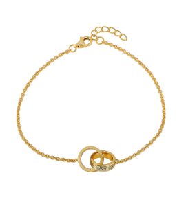 Gold vermeil jewelry bracelet wholesales br16219a