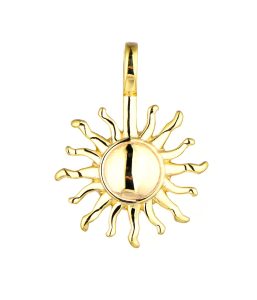 Gold vermeil jewelry pendants manufacturer sp05657c