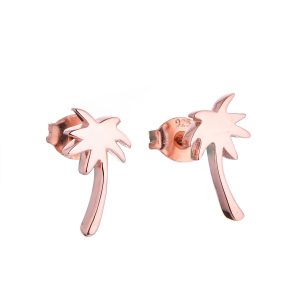 Gold vermeil jewelry studs manufacturer sec0115b