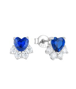 blue zircon earrings SE08077P