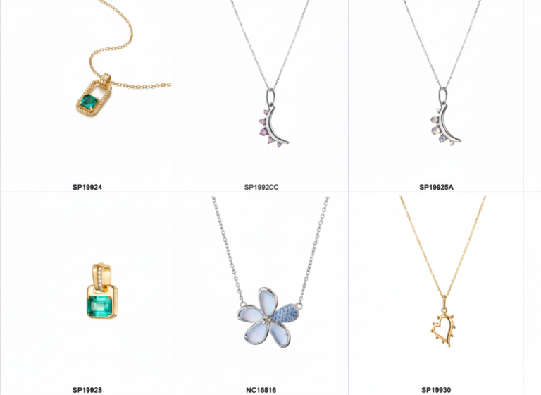 Electroplated jewelry with gold, silver, and rose gold finishes