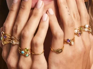 High-quality gold vermeil jewelry showcasing craftsmanship and design