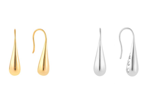 Sterling silver earring jewelry with 925