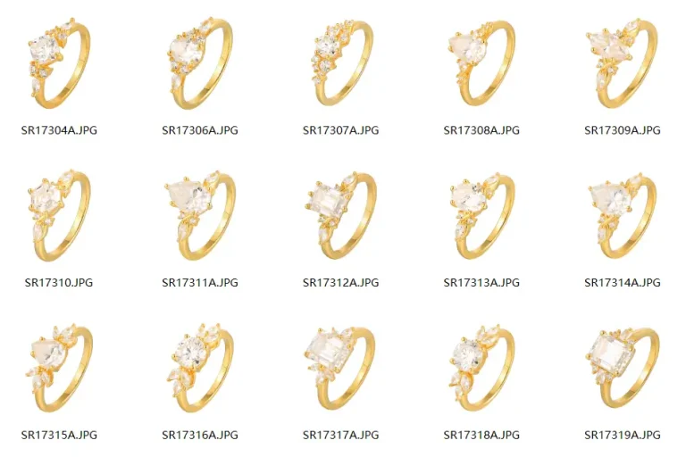 Sustainable jewelry factory produce ring