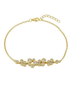 gold vermeil vs gold plated bracelets wholesales BR01226B