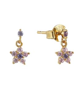 GOLD VERMEIL VS GOLD PLATED STUDS WHOLESALES SE21064A