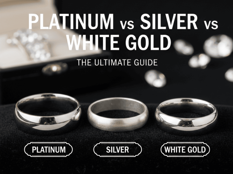Platinum vs Silver vs White Gold: The Ultimate Guide to Distinguishing Precious Metals