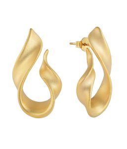 gold plated earring jewelry SE14873D