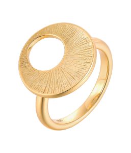 gold-vermeil-sterling-silver ring manufacturer SR07869C