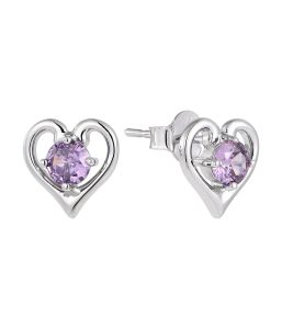 pink heart diamond earring jewelry