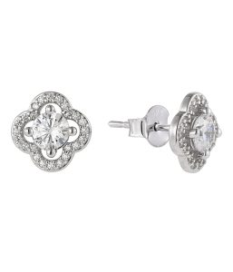 white gold studs wholesales SE17691C