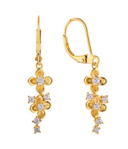 Gold Plated earrings Wholesale Jewelry Supplier SE12912B