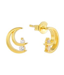 gold vermeil waterproof wholesales earring SE05664G