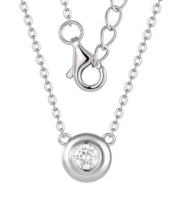 Types of silver 925 silver necklaces wholesales nc04076c