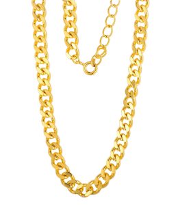 Silver gold plated curb chains wholesales nc01670b