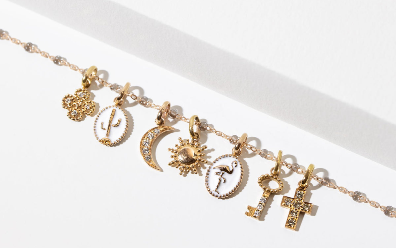 Gold plated jewelry collection showcasing shine and detail